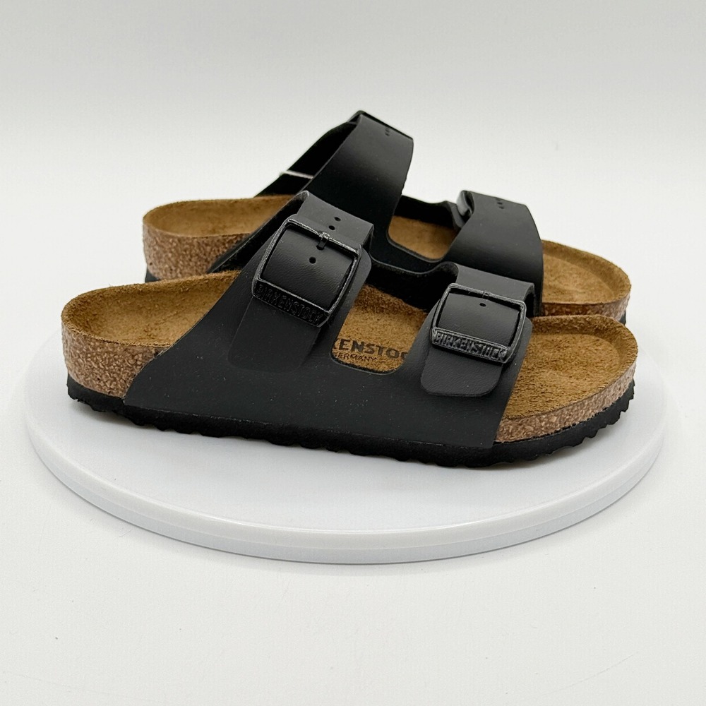 Birkenstock Arizona Birko-Flor Sandals 'Black' / Size 28, C10 / New In Box